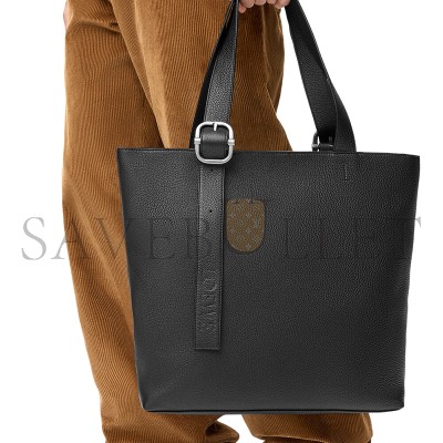 LOEWE LOOP ZIPPED TOTE IN SUPPLE GRAINED CALFSKIN BB22LTTX01 (35*35*10cm)